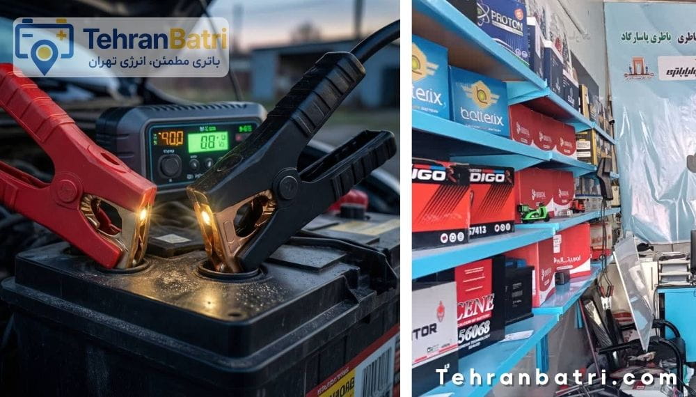 باتری به باتری جنوب تهران - تهران باتری